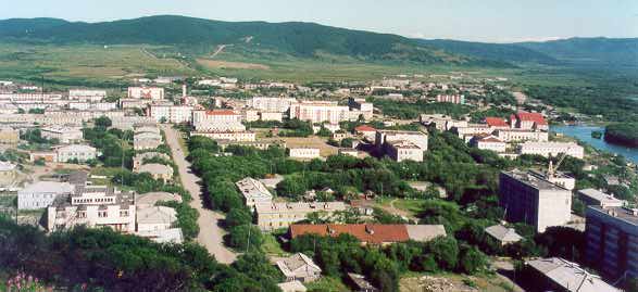 View of Palana in the summer.